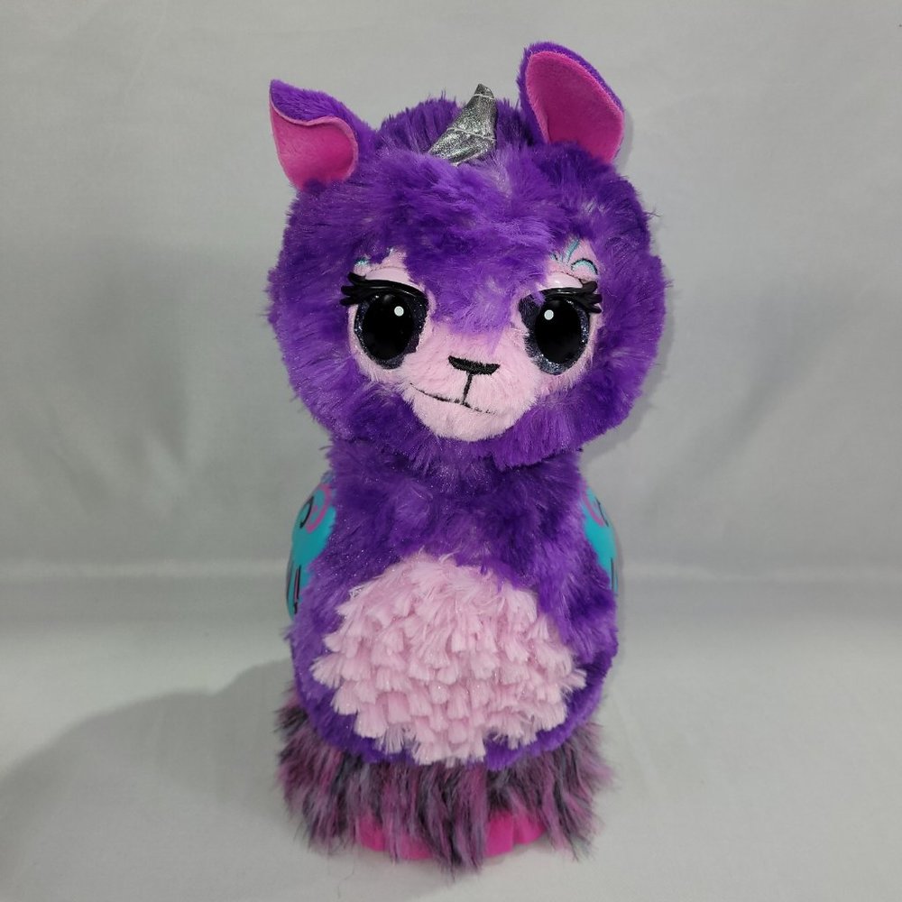 Hatchimals Llamacorn Llama Unicorn Electronic Plush Pet